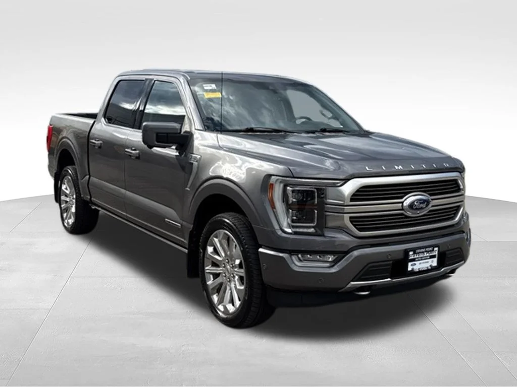 Used 2021 Carbonized Gray Metallic Ford Limited image 9