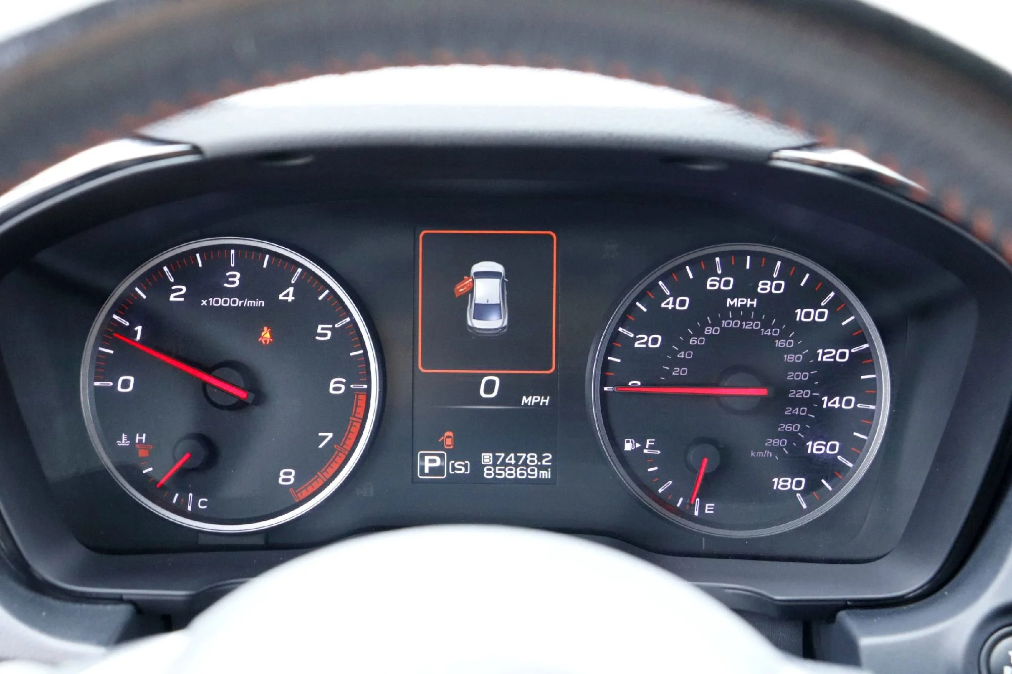 Used 2022 Solar Orange Pearl Subaru Premium image 14