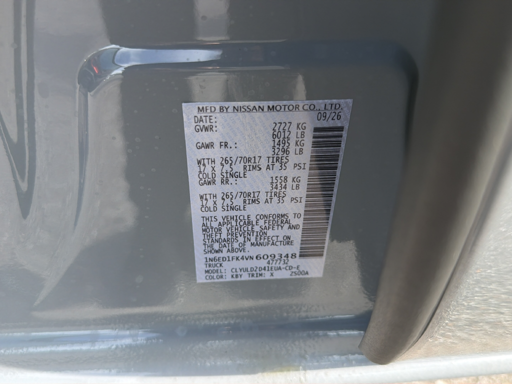 New 2027 Gray Nissan PRO-4X image 46