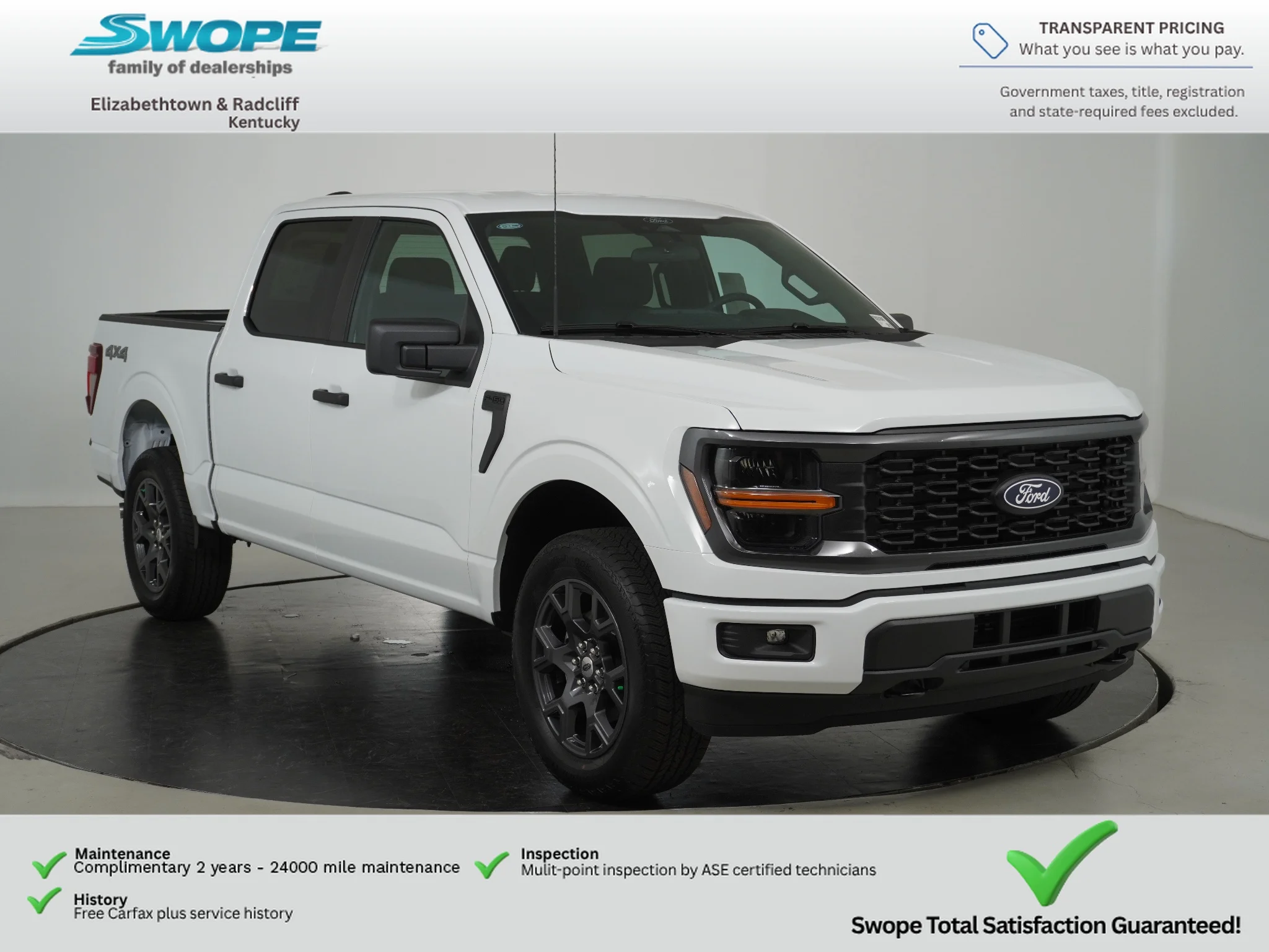 New 2026 Oxford White Ford STX® image 1