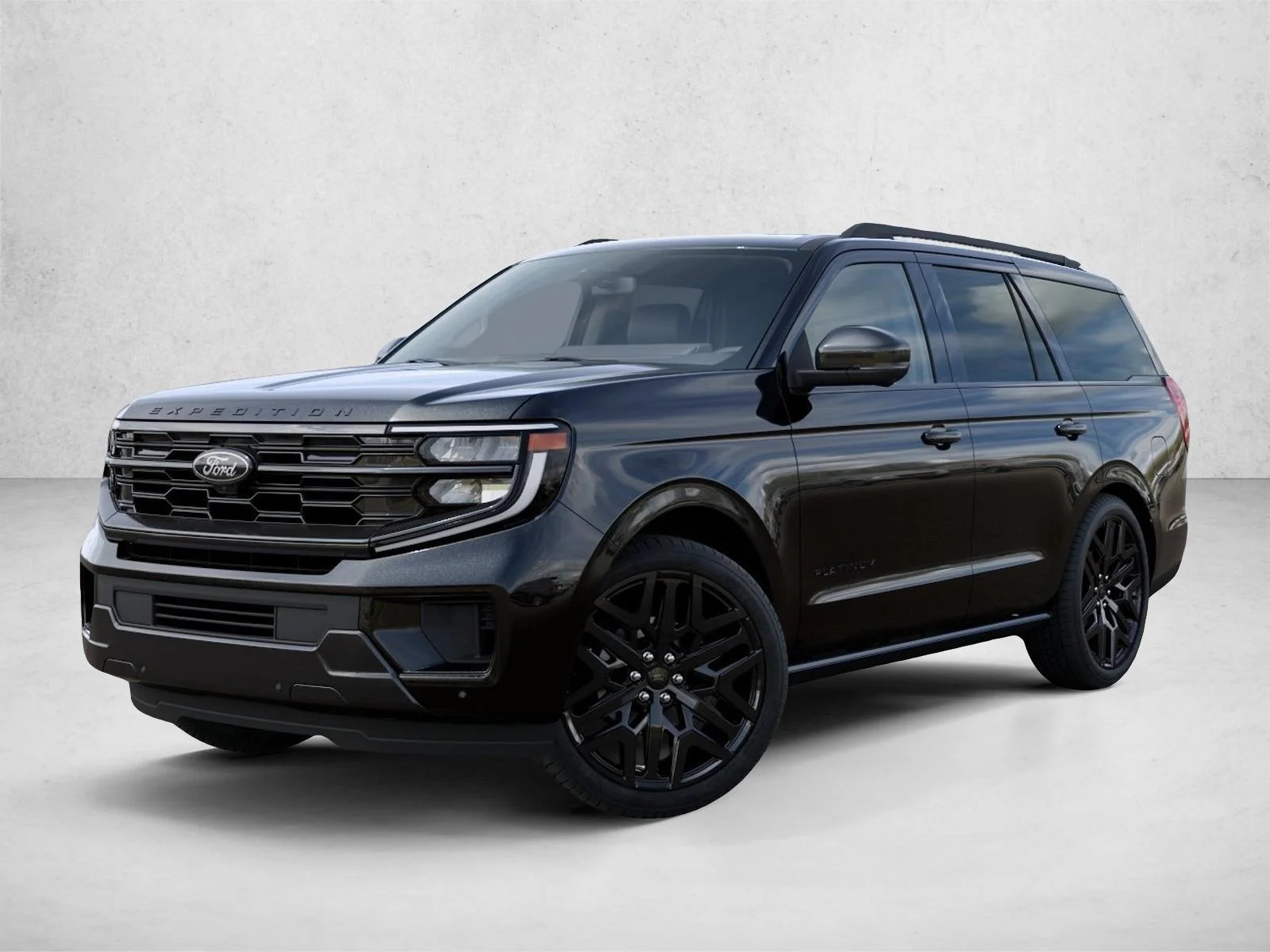 New 2027 Agate Black Metallic Ford Platinum image 2
