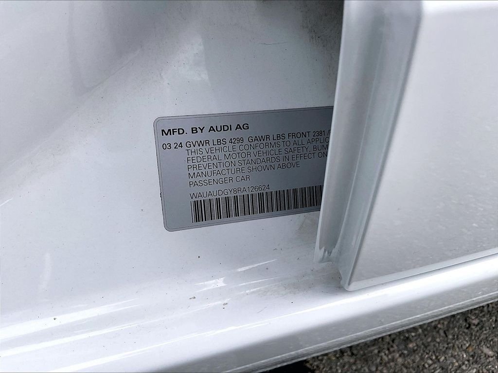 Used 2024 White Audi 40 Premium image 36