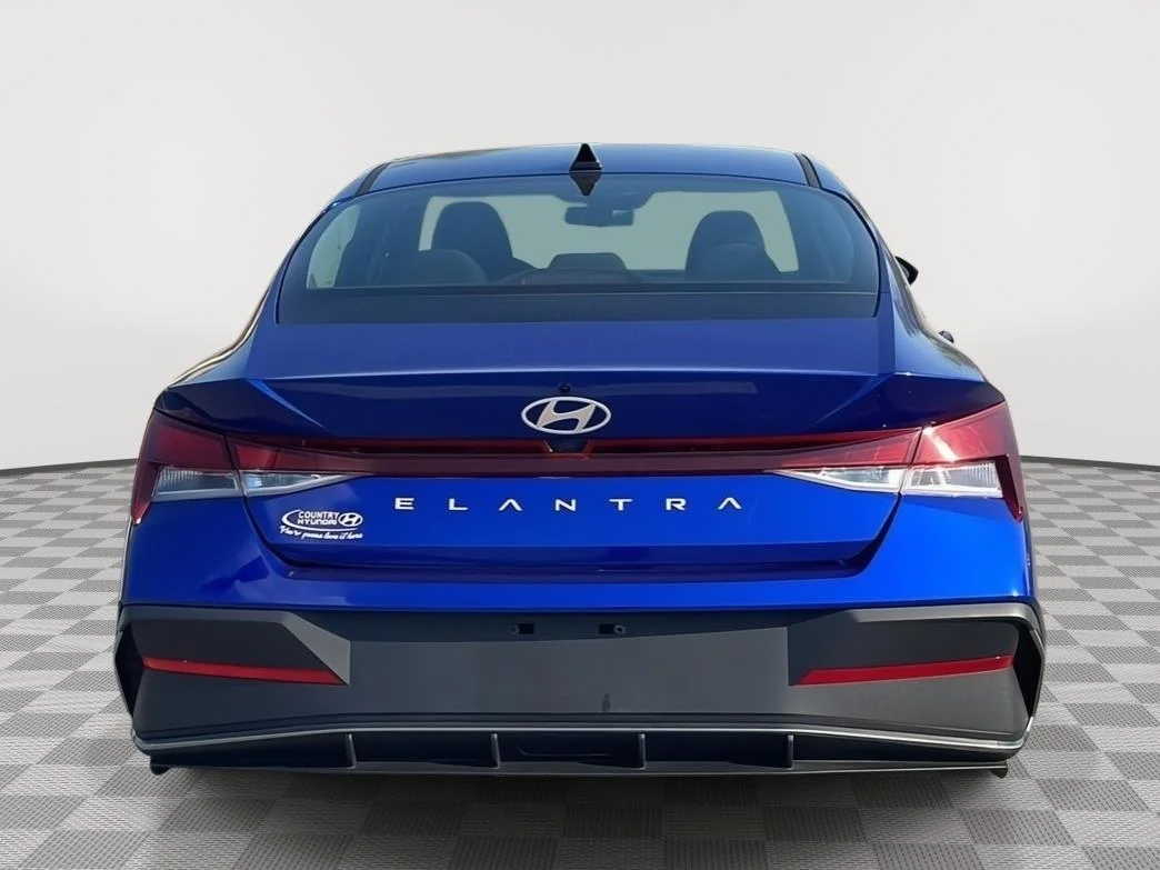 Certified Used 2024 Intense Blue Hyundai SEL image 6