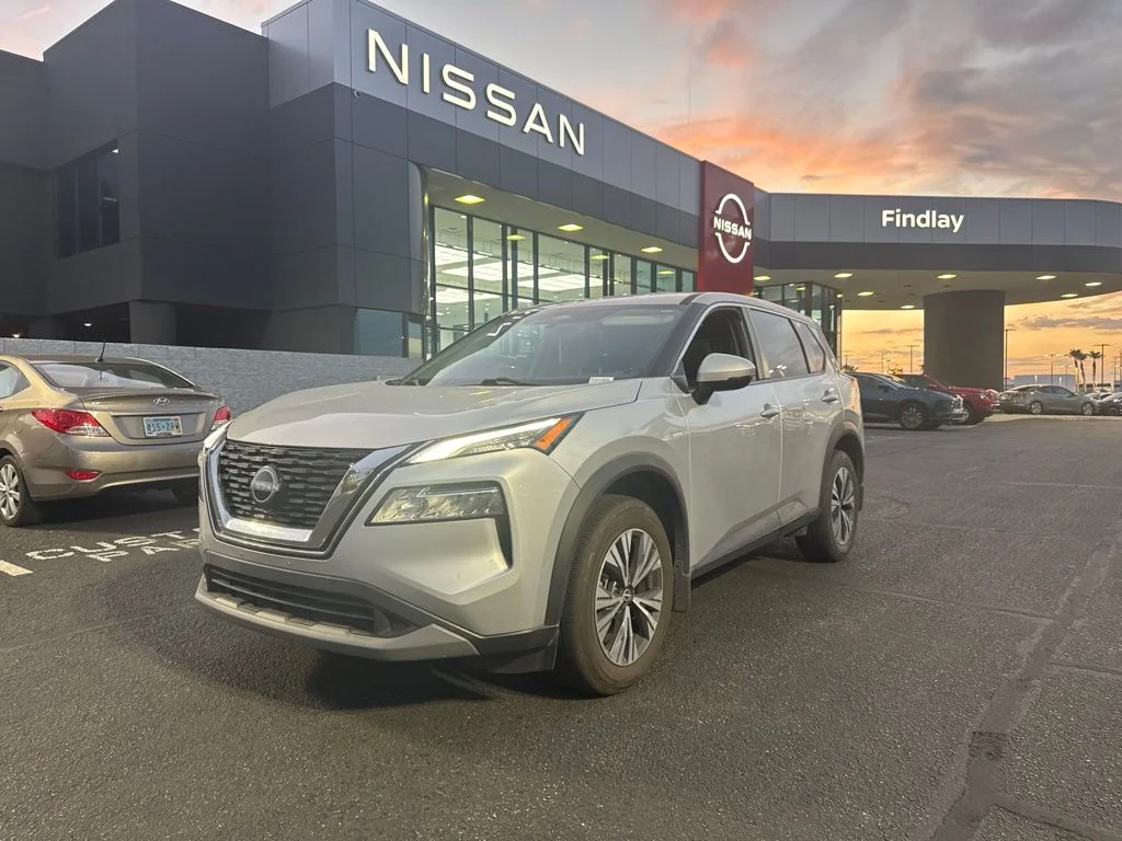 Used 2022 Silver Nissan SV image 1