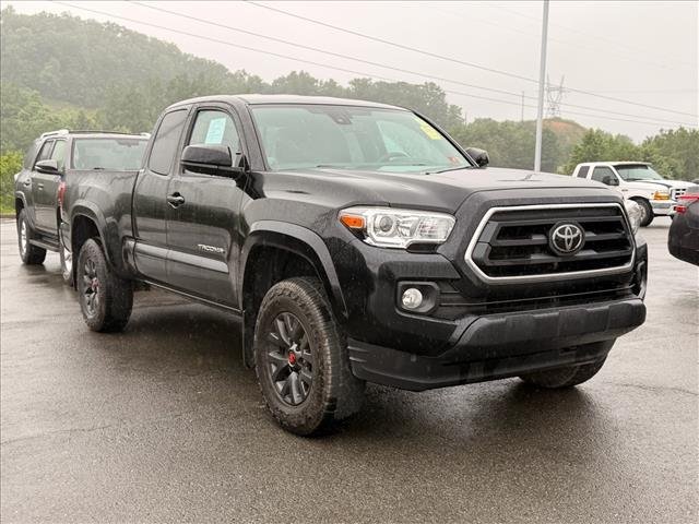 Used 2022 Midnight Black Metallic Toyota SR5 V6 image 1