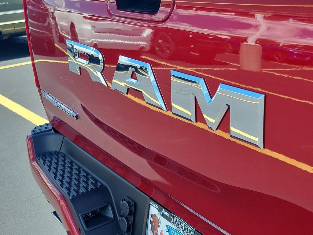 New 2026 Molten Red Pearl-Coat Exterior Paint RAM Tungsten image 7