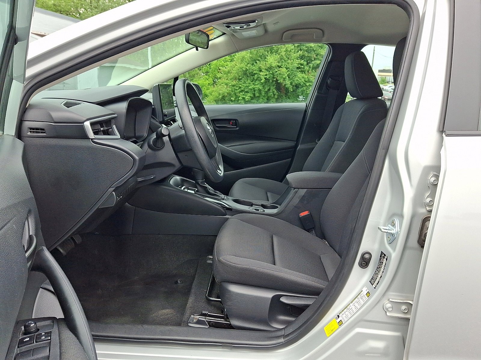 Used 2023 Classic Silver Metallic Toyota LE image 15