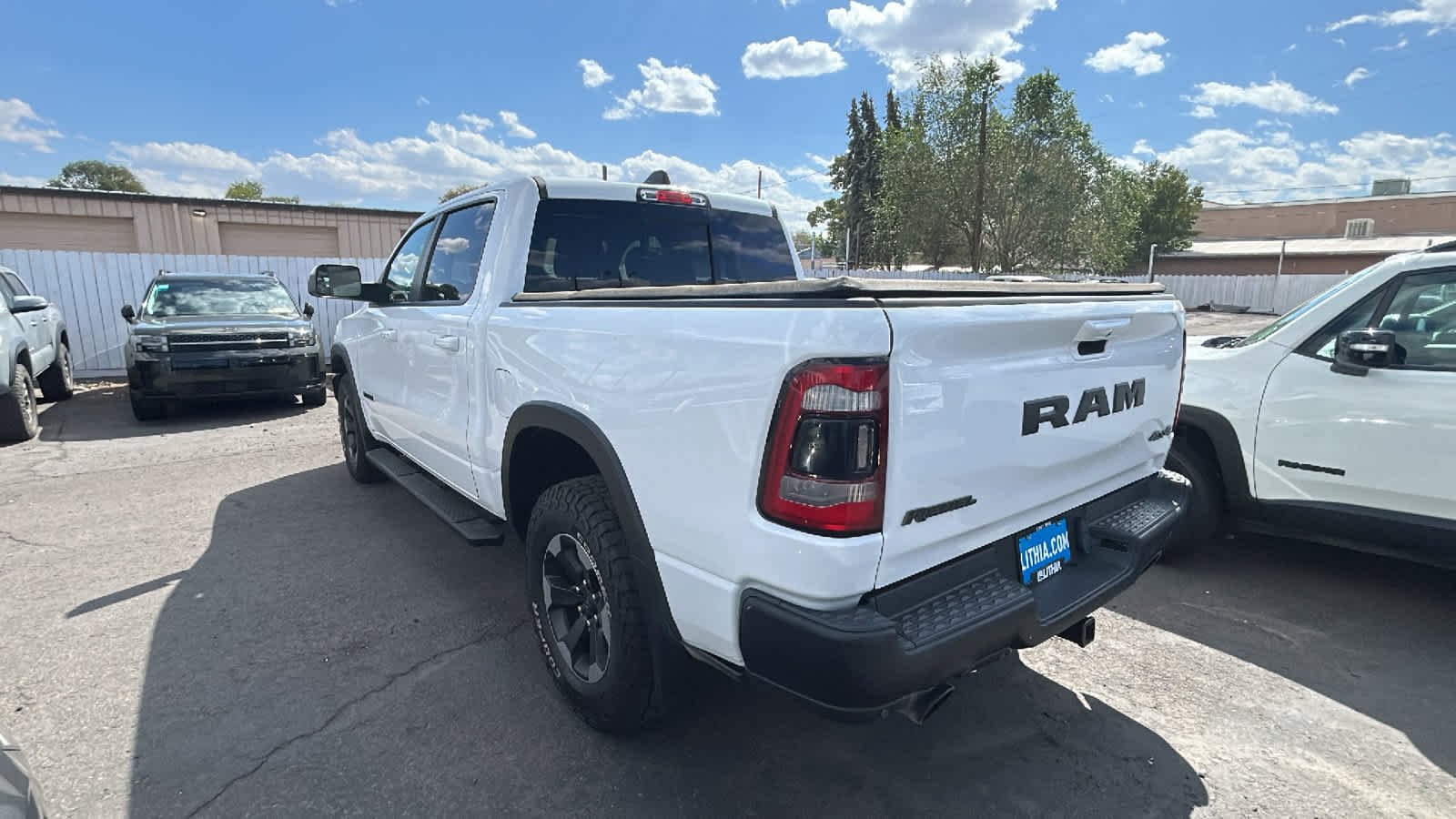 Used 2019 Bright White Ram Rebel image 7