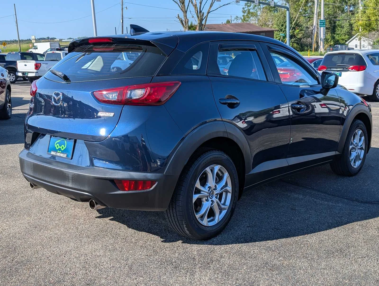 Used 2018 Deep Crystal Blue Mica Mazda Sport image 8