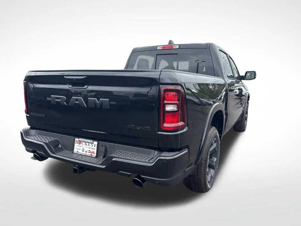 New 2026 Diamond Black Crystal Pearl-Coat Exterior Paint RAM BIG HORN image 3