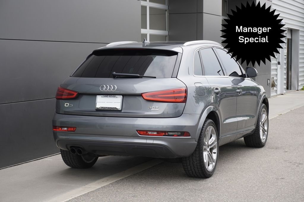 Used 2015 Audi Q3 Premium Plus with VIN WA1EFCFS1FR001915 for sale in Broomfield, CO