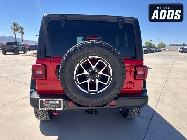 New 2026 Firecracker Red Clear-Coat Exterior Paint Jeep Rubicon image 4