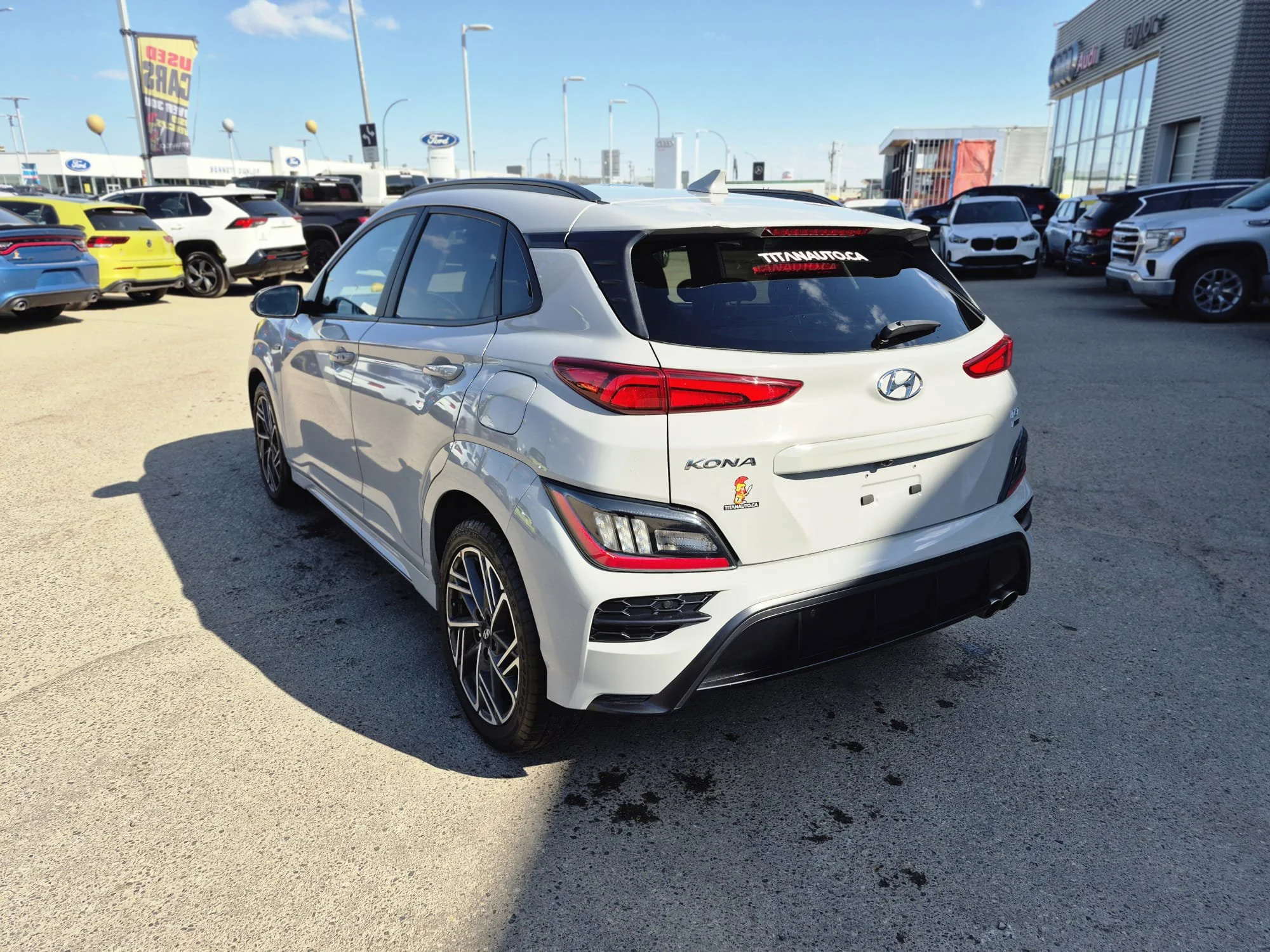 Certified Used 2023 Cyber Grey Hyundai N-Line Ultimate AWD*Adapt Cruise | Remote Start | Nav | HUD | Cooled Leather | Sunroof | Htd Wheel image 12