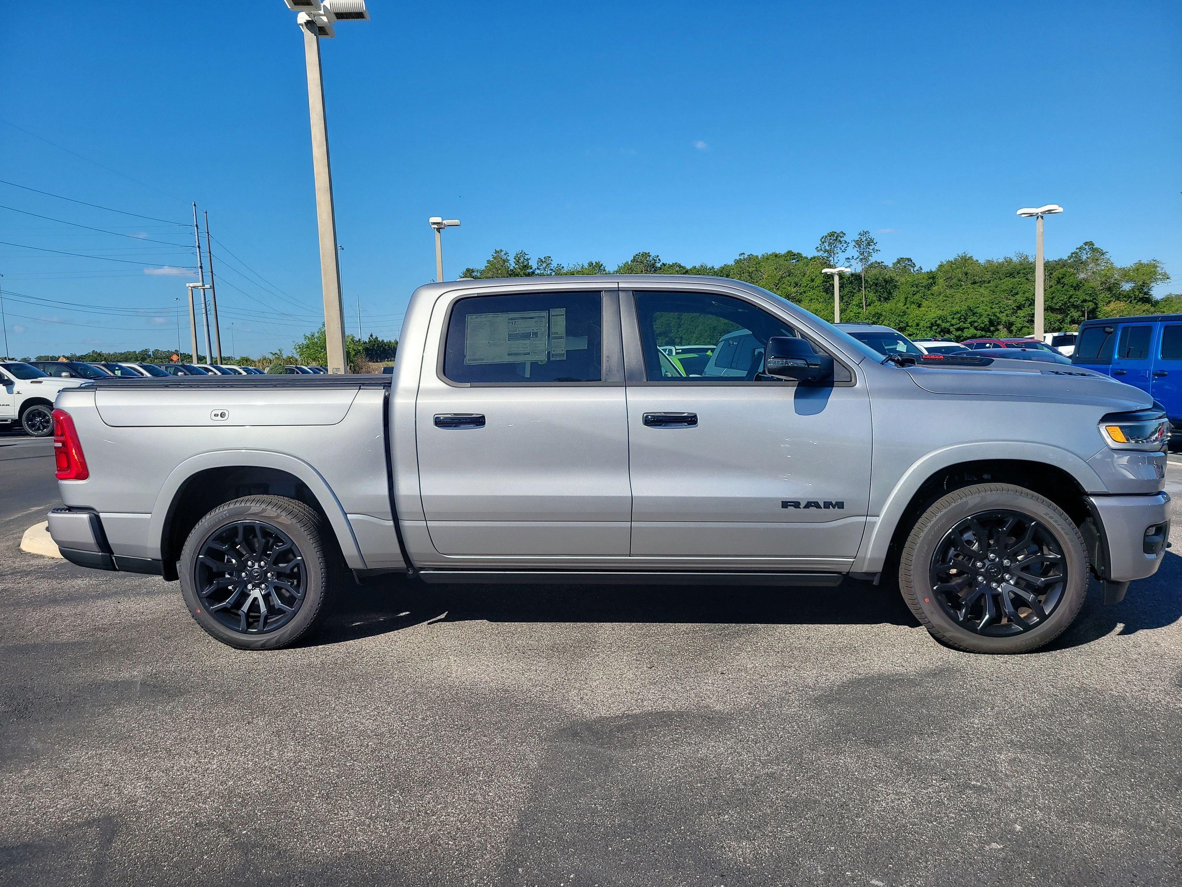New 2026 Billet Silver Metallic Clearcoat Ram Limited image 5