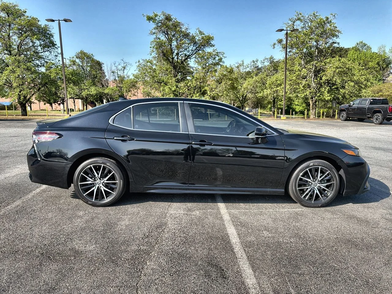 Used 2024 Black Toyota SE image 9