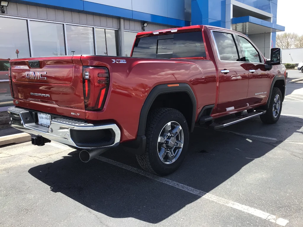 New 2026 Volcanic Red Tintcoat GMC SLT image 5
