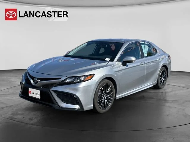 Certified Used 2024 Silver Toyota SE image 3