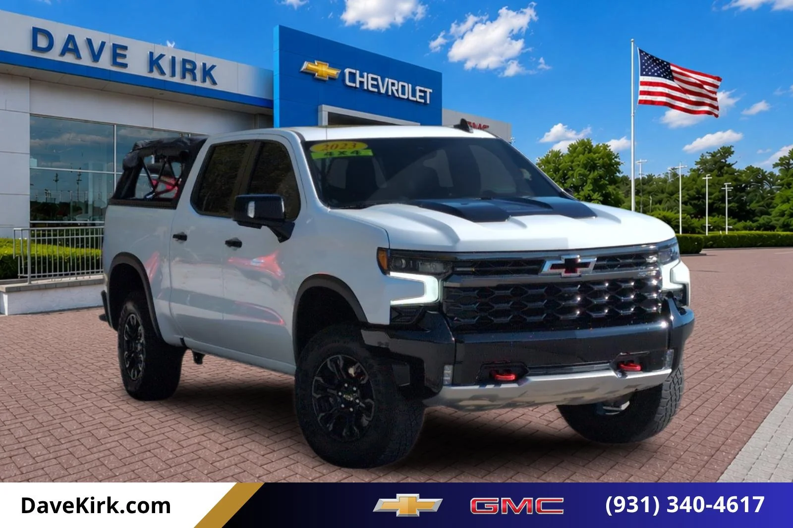 Used 2023 SUMMIT WHITE Chevrolet ZR2 image 1