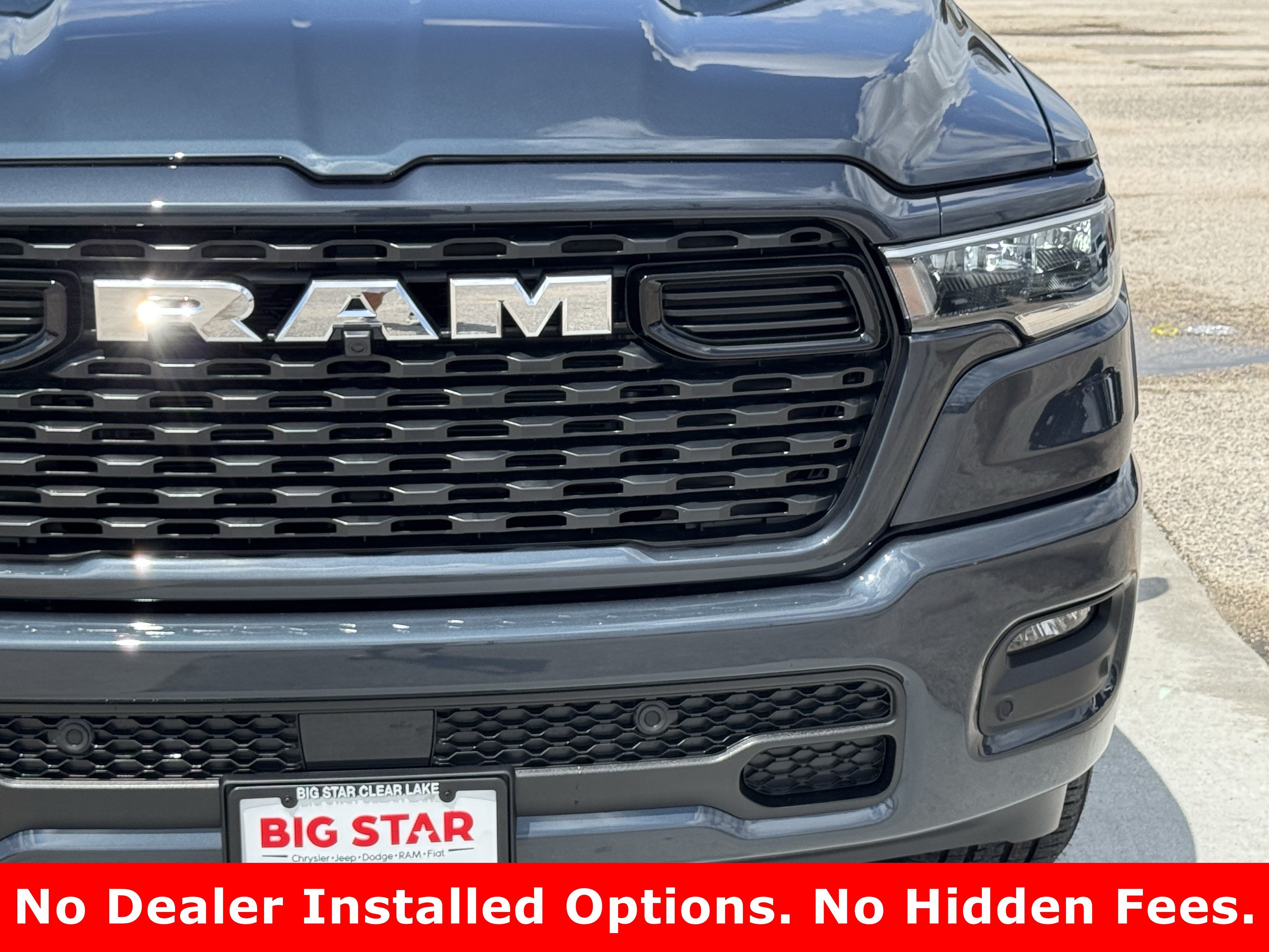 New 2026 Forged Blue Metallic Exterior Paint RAM Lone Star image 4