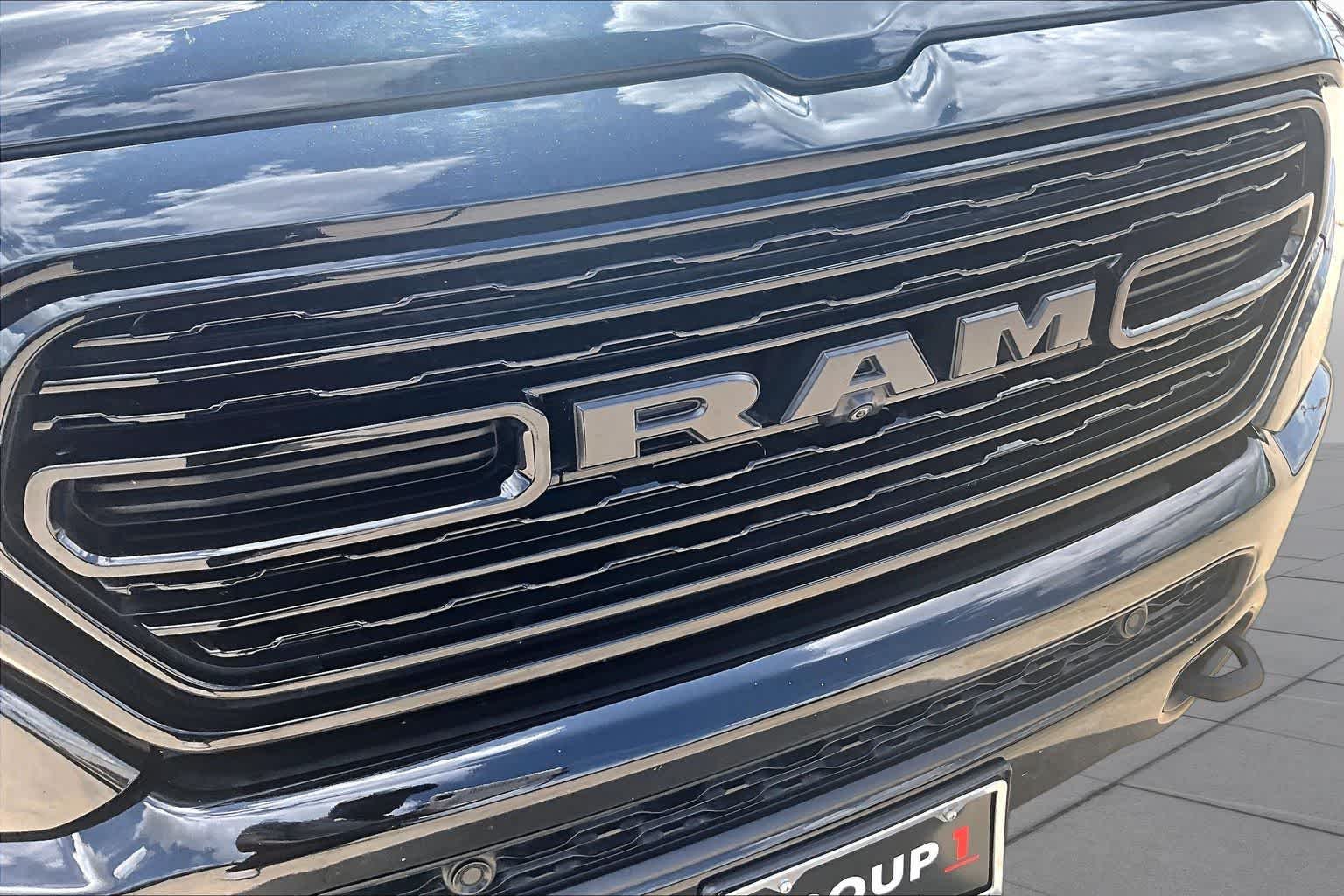Used 2023 Diamond Black Crystal Pearlcoat Ram Limited image 30