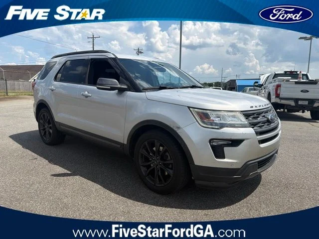 Used 2019 Silver Ford XLT image 1