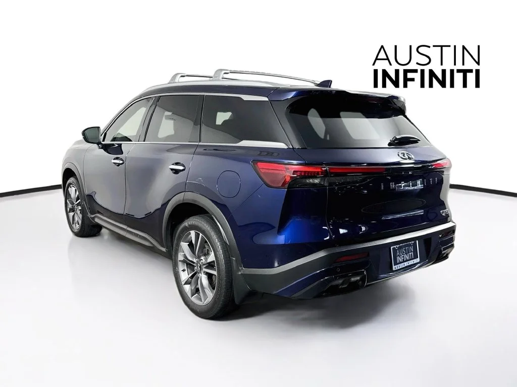 Certified Used 2024 Blue INFINITI LUXE image 7