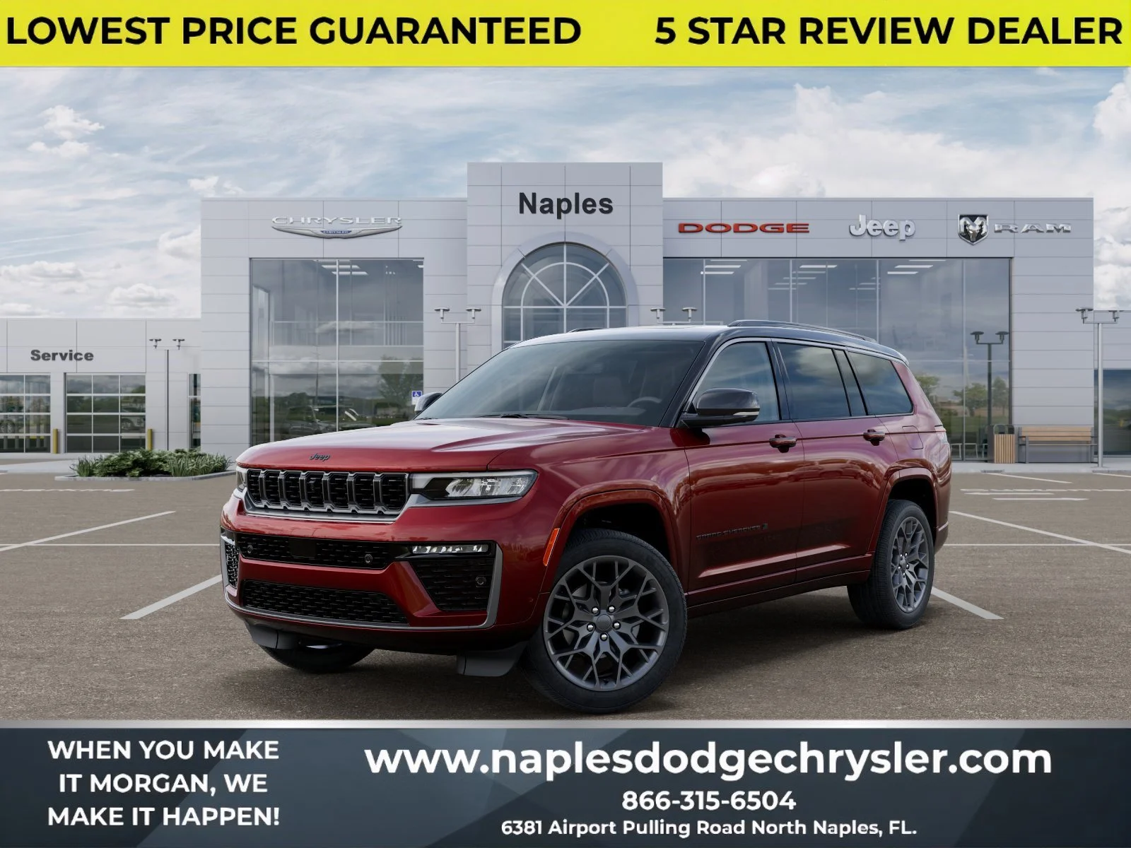New 2026 Jeep Grand Cherokee L Summit Sport Utility in Naples