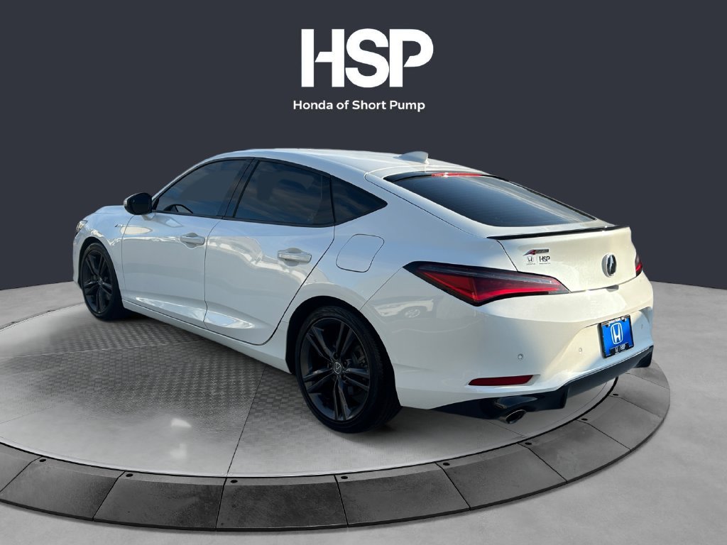 Used 2024 Platinum White Pearl Acura A-Spec Tech Package image 3