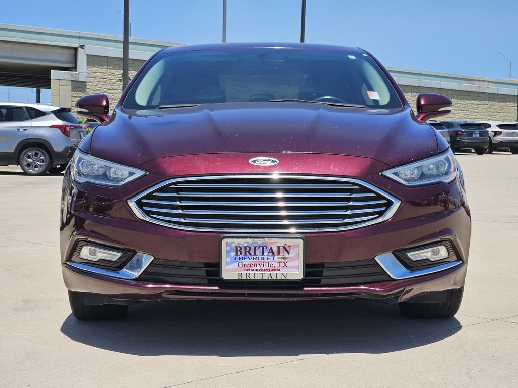 Used 2017 Ford Fusion SE with VIN 3FA6P0HDXHR274028 for sale in Greenville, TX
