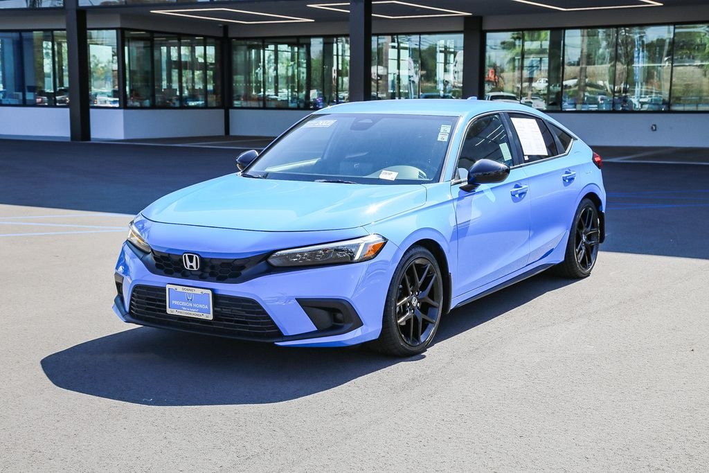 Certified Used 2022 Boost Blue Pearl Honda SPORT image 3