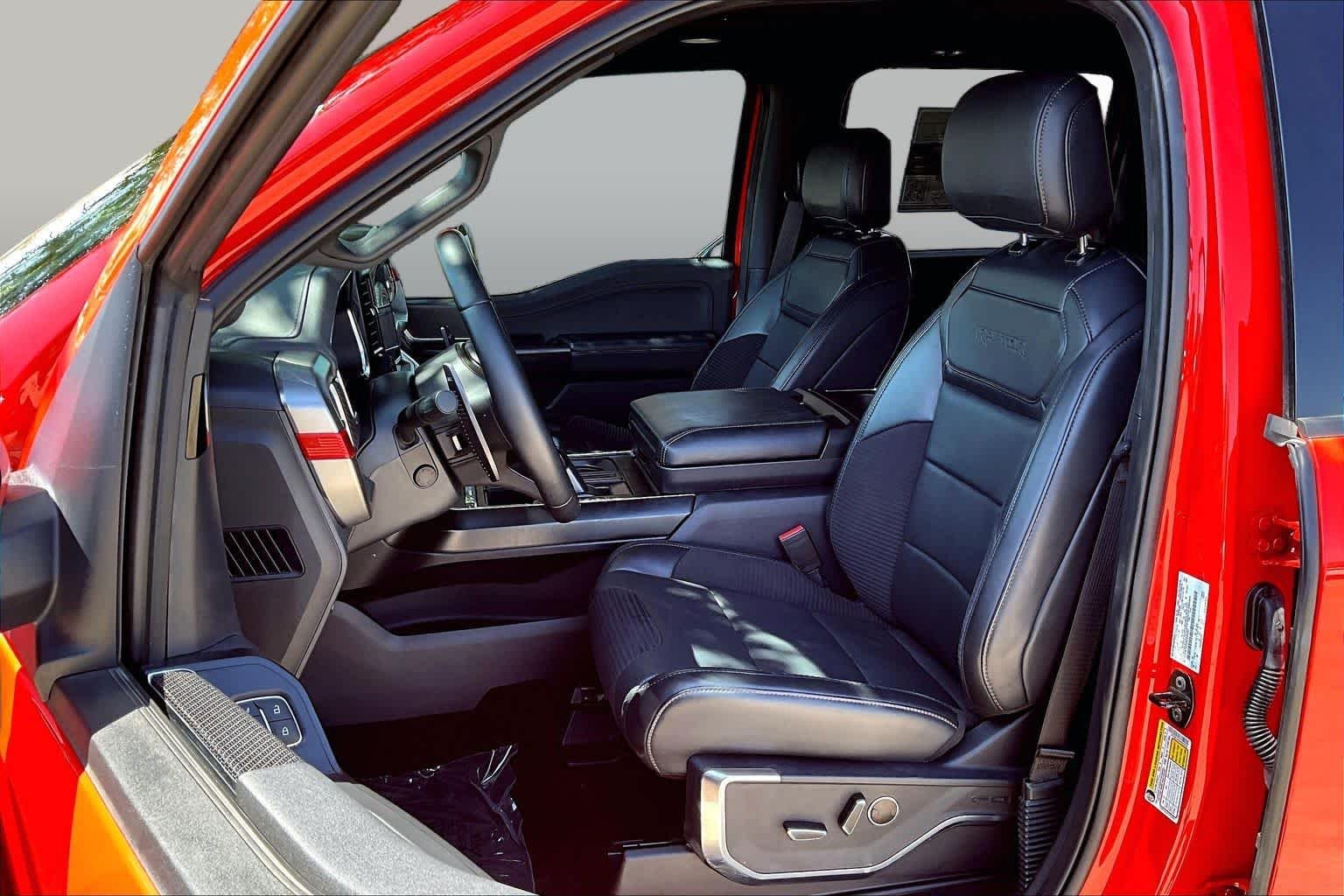Certified Used 2022 Orange Ford Raptor image 8