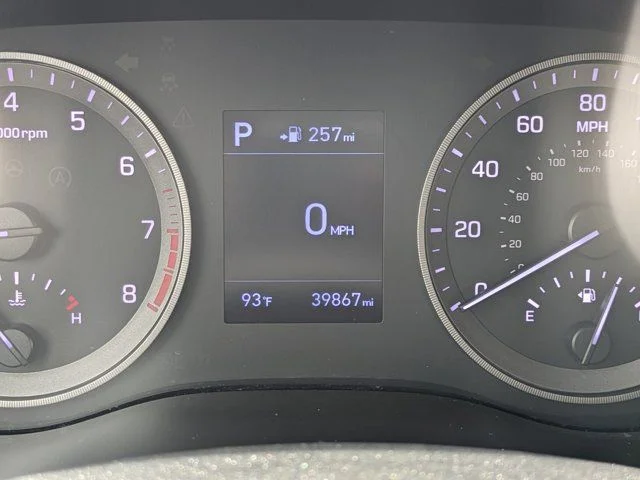 Used 2019 Black Noir Pearl Hyundai Limited image 25