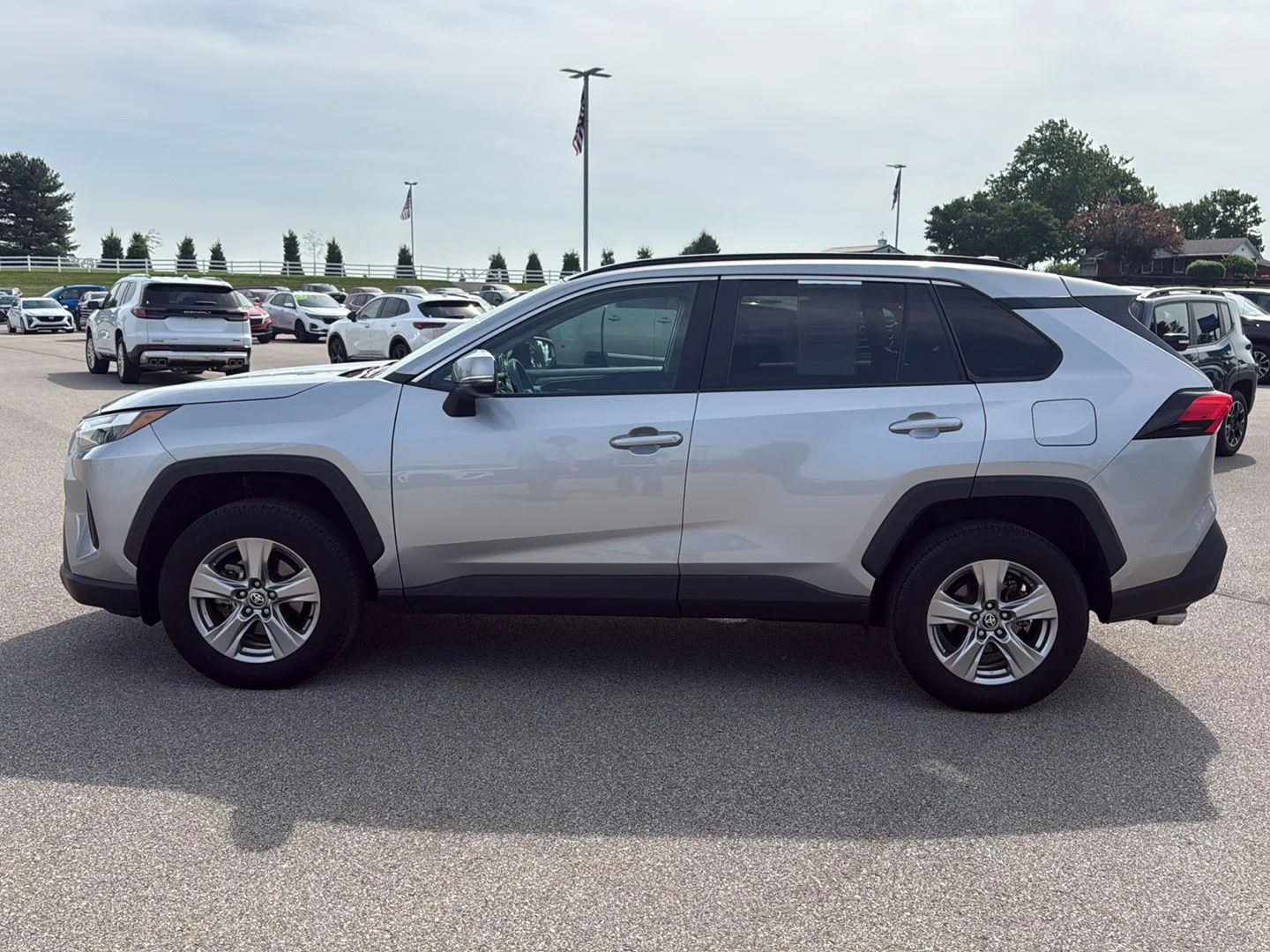 Used 2024 Silver Sky Metallic Toyota XLE image 8