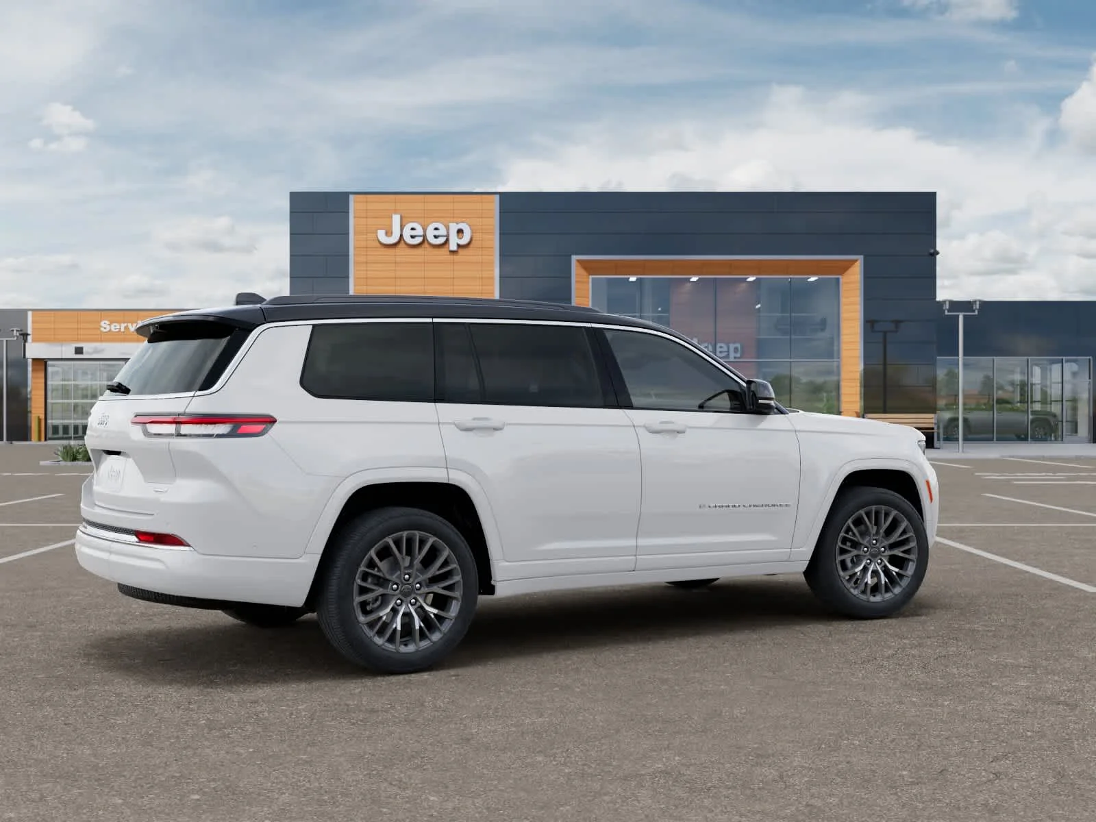 New 2027 Bright White Clearcoat Jeep Summit image 4