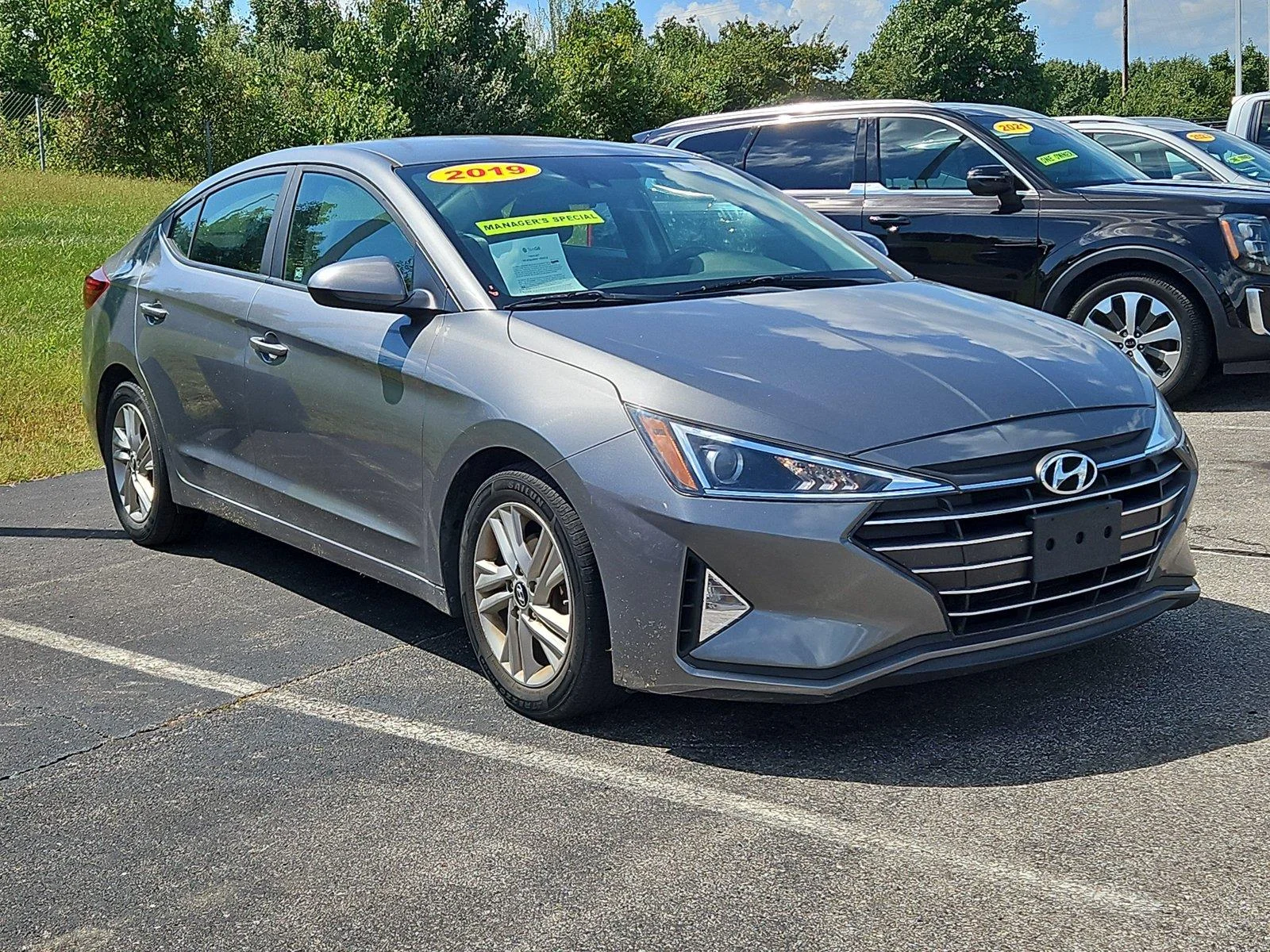 Used 2019 Hyundai Elantra SEL with VIN 5NPD84LF8KH481963 for sale in Hamilton, OH