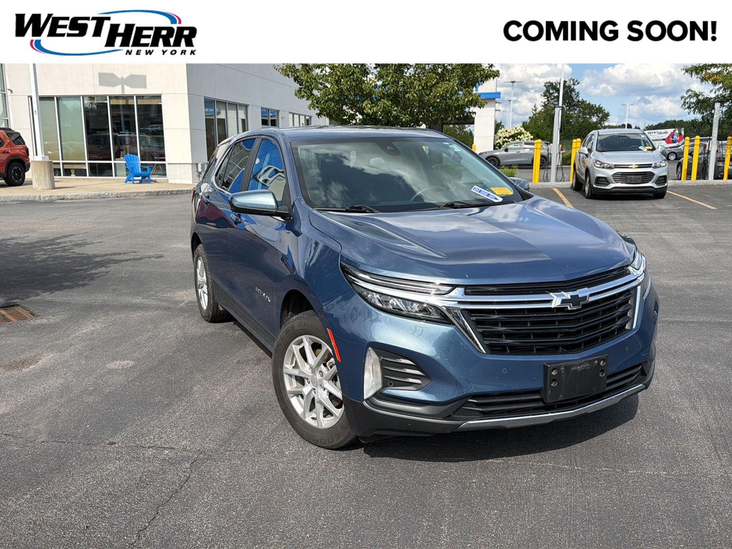 Used 2024 Lakeshore Blue Metallic Chevrolet LT image 1