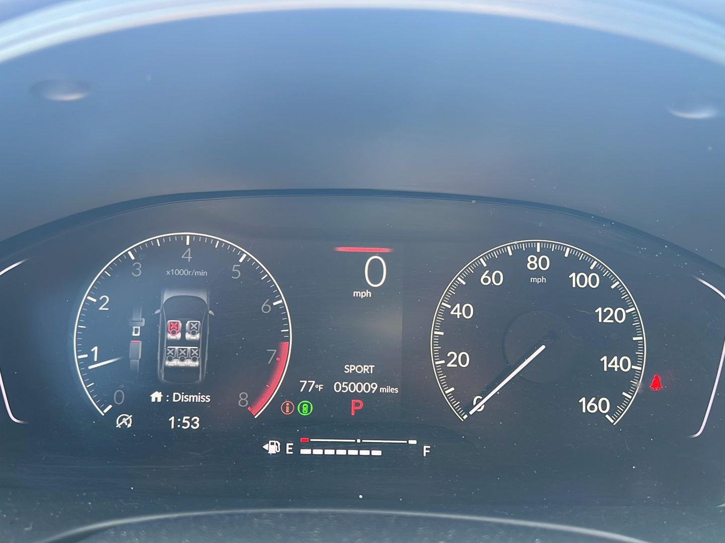 Used 2024 Aegean Blue Metallic Honda Sport image 19