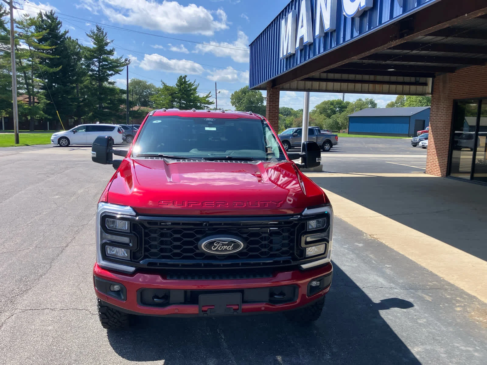 Used 2026 Ruby Red Metallic Tinted Clearcoat Ford LARIAT image 4