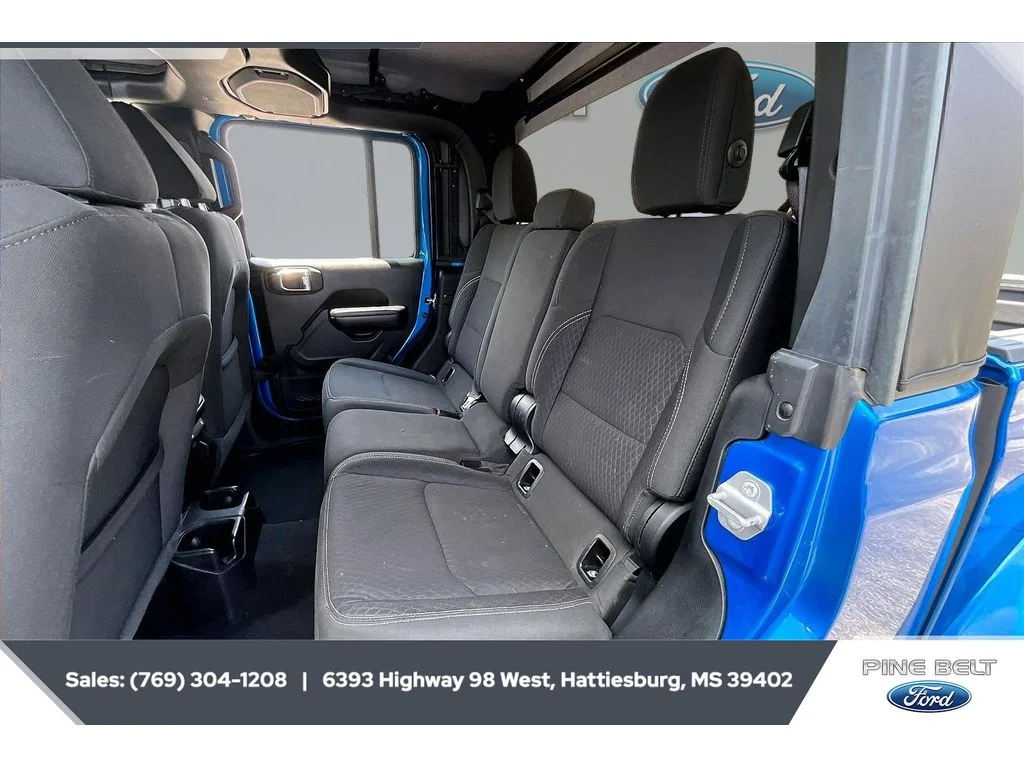 Used 2021 Hydro Blue Pearlcoat Jeep 80th Anniversary image 20