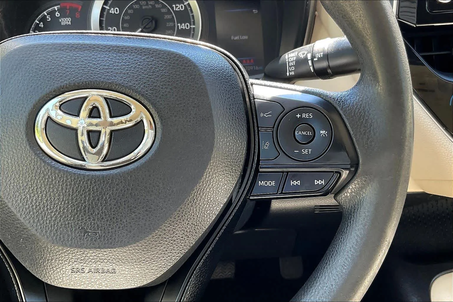 Used 2021 Super White Toyota LE image 24