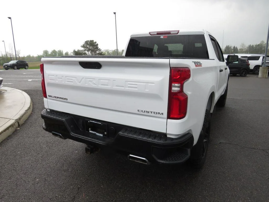 Used 2021 Summit White Chevrolet Custom Trail Boss image 8