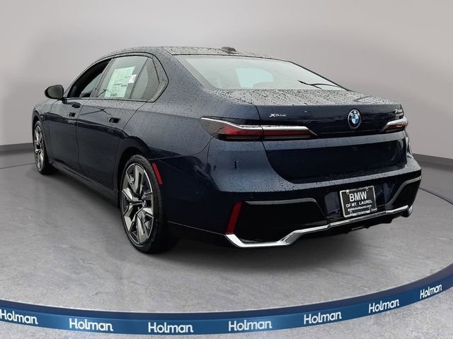 New 2026 Tanzanite Blue II Metallic BMW 750e xDrive image 6