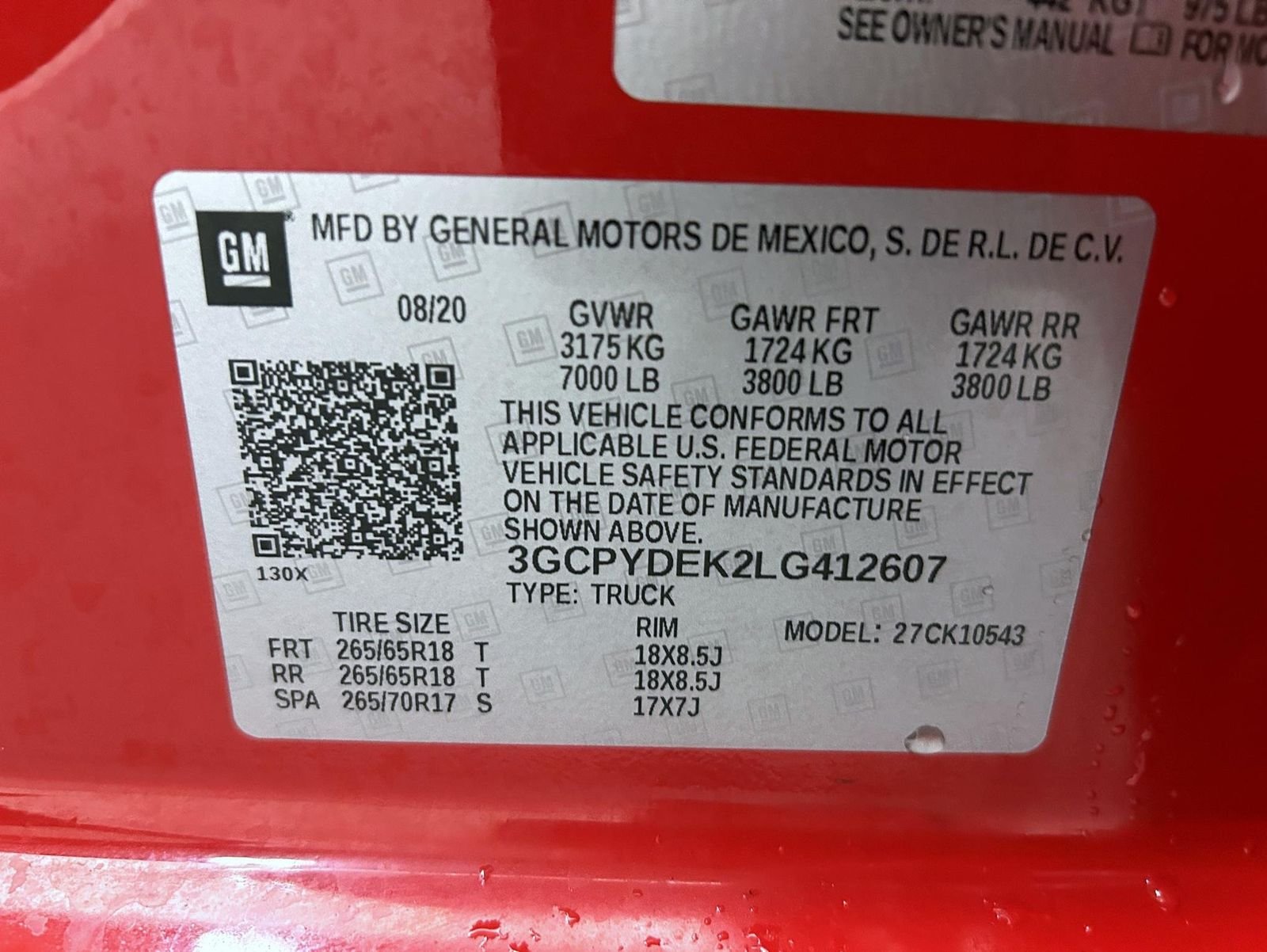 Used 2020 Red Chevrolet LT image 25