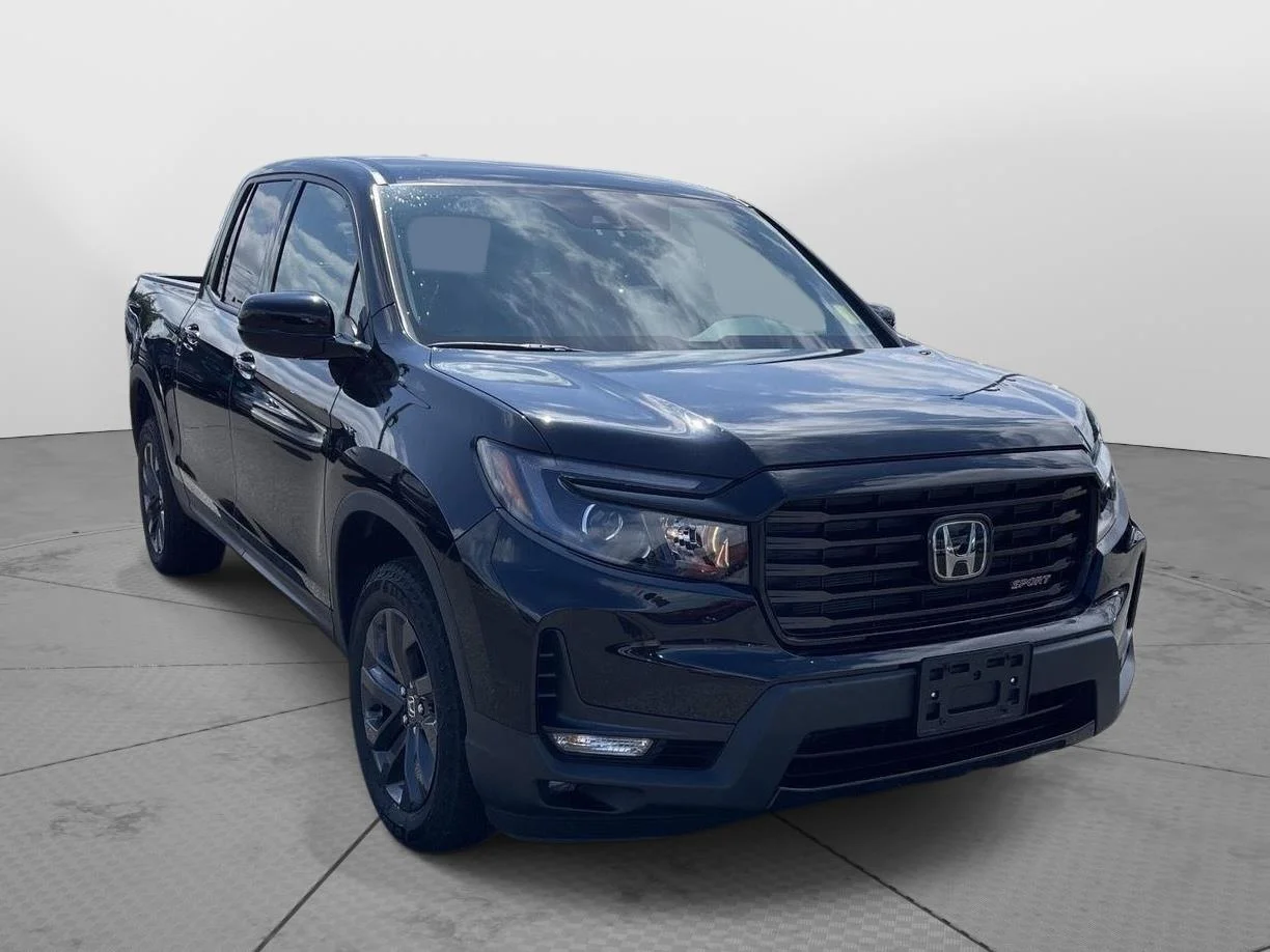 Used 2023 Crystal Black Pearl Honda Sport image 1
