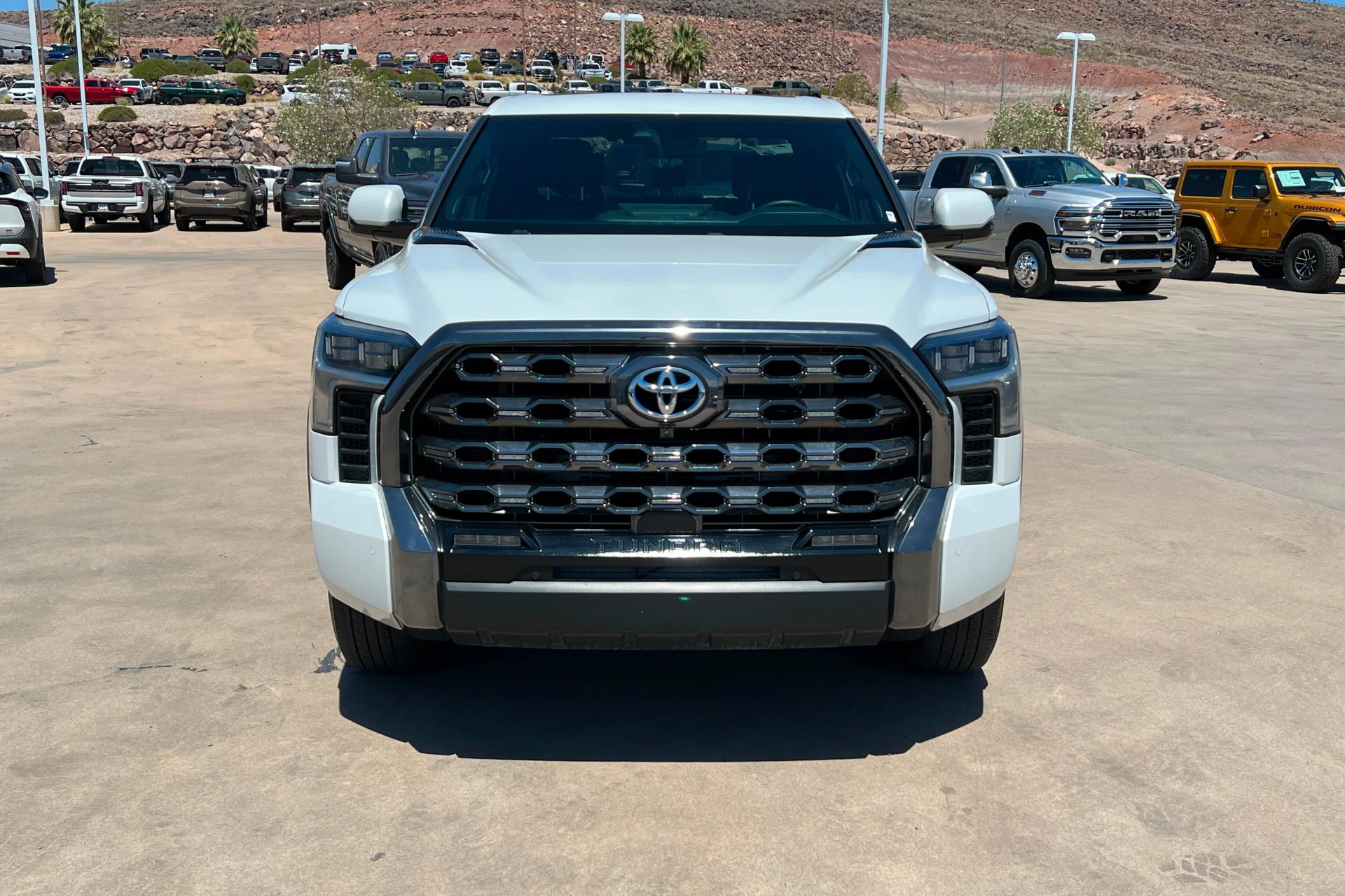 Used 2022 Wind Chill Pearl Toyota Platinum Hybrid image 8