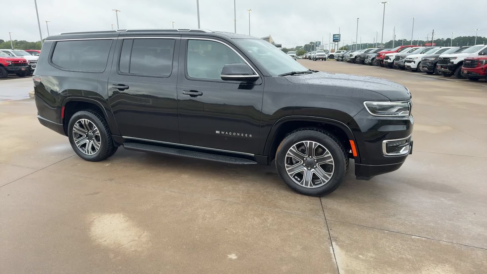Used 2024 Diamond Black Crystal Pearlcoat Jeep Series II image 3