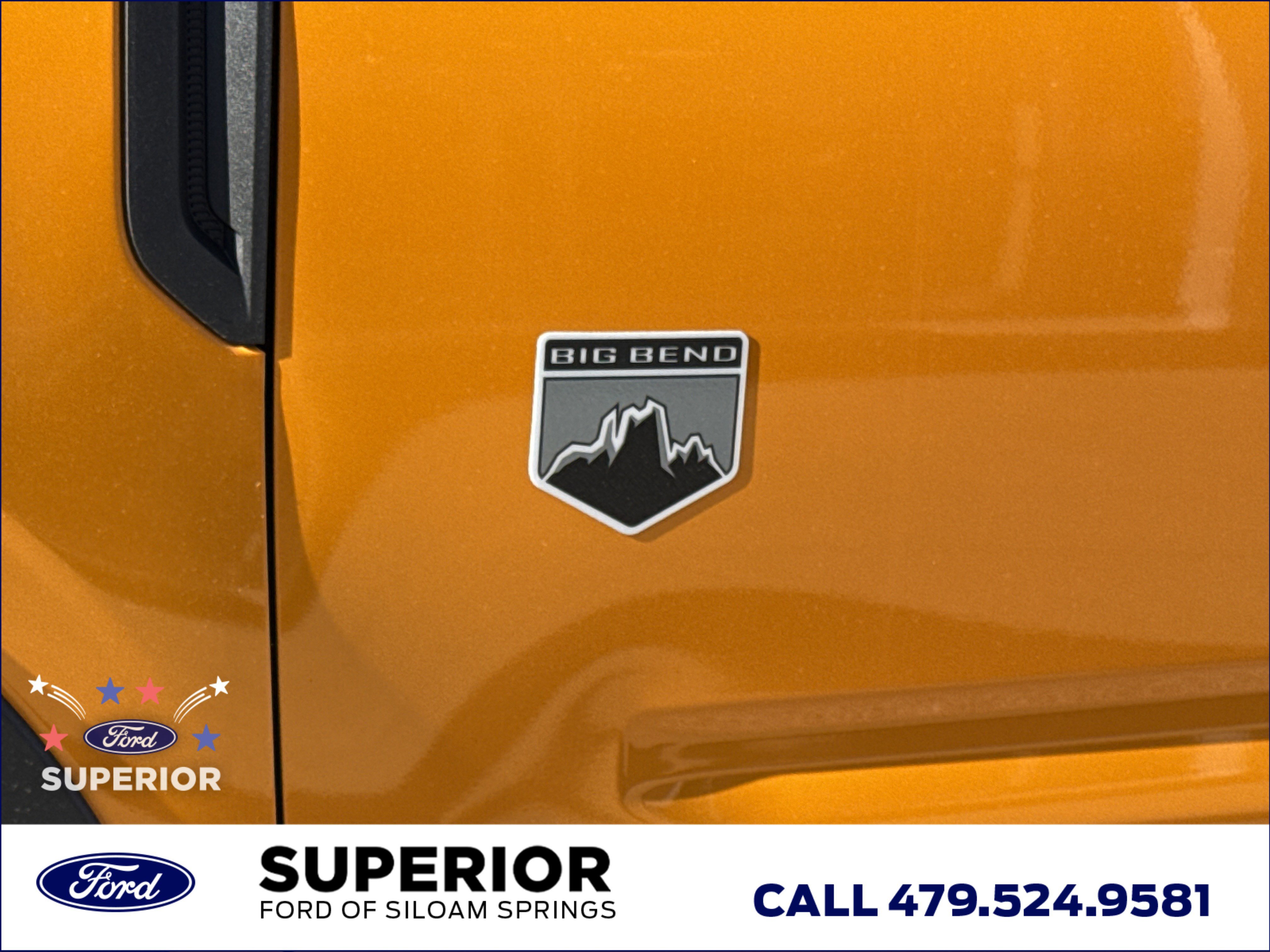 New 2026 Orange Fury Metallic Tri-Coat Ford Big Bend 4WD image 12