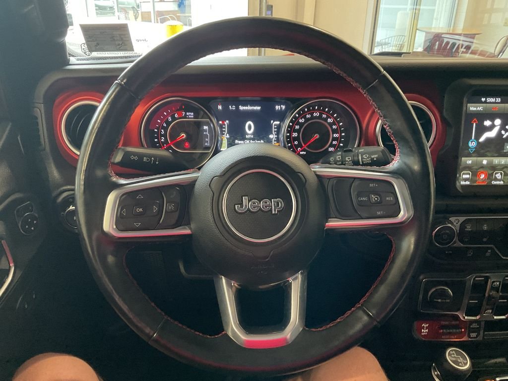 Used 2022 Black Jeep Unlimited Rubicon image 21
