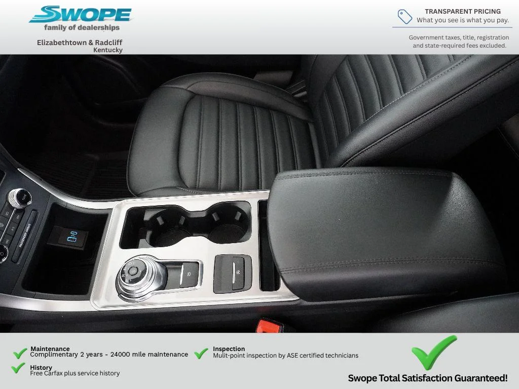Certified Used 2023 OXFORD WHITE Ford SEL image 25