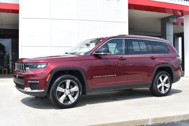 Used 2021 Red Jeep Limited image 2